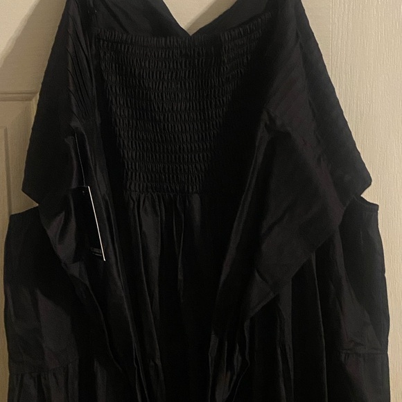 NWT ELOQUII Elegant Black Maxi Dress - Picture 2 of 4